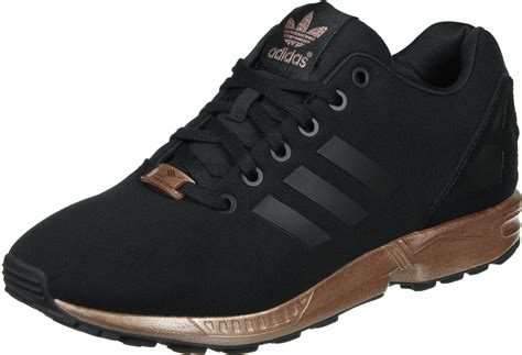 zx flux adidas schwarz kupfer metallic damen adidas mode-accessoires schuhe|Adidas ZX Flux günstig online kaufen .